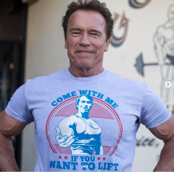 トランプ大統領とその支持者を激しく批判したアーノルド（画像は『Arnold Schwarzenegger　2019年11月18日付Instagram「You asked for it...」』のスクリーンショット）
