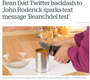 【海外発！Breaking News】“教育”と称し、空腹の娘に6時間かけて自力で缶を開けさせた父親　「虐待だ」とトレンド入りするほどの大批判（米）