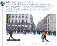 【海外発！Breaking News】50年ぶりの大雪にスペイン人が大はしゃぎ　街で雪合戦も警察により制止＜動画あり＞