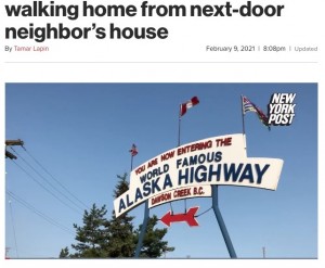【海外発！Breaking News】マイナス40度の深夜に隣の家から帰宅しようとした68歳女性が死亡（カナダ）