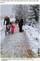 【海外発！Breaking News】前を歩く5歳女児を膝蹴りしたサイクリスト「バランスを取るため膝を出しただけ」（ベルギー）