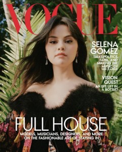 『VOGUE』4月号の表紙を飾ったセレーナ・ゴメス（画像は『Selena Gomez　2021年3月9日付Instagram「VOGUE Photographer: Nadine Ijewere」』のスクリーンショット）