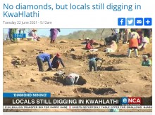 【海外発！Breaking News】ダイヤモンドラッシュの夢消える　発掘されたのは水晶だった　それでも掘り続ける人々（南ア）＜動画あり＞