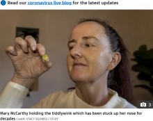 8歳のときのお遊びが原因　45歳女性の鼻の奥からプラスチックを摘出　鼻咽頭ぬぐい検査で発覚（ニュージーランド）
