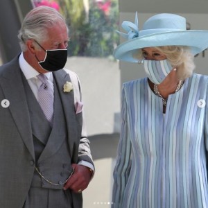 レース開幕日に来場したチャールズ皇太子とカミラ夫人（画像は『Clarence House　2021年6月15日付Instagram「The Prince of Wales and The Duchess of Cornwall have attended the first day of Royal Ascot.」』のスクリーンショット）