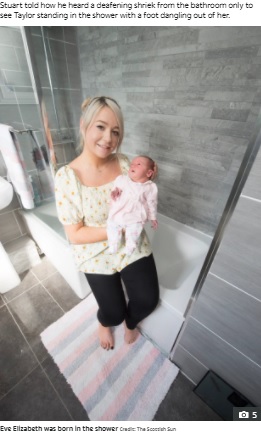 【海外発！Breaking News】「股間から赤ちゃんの足が！」シャワー中に出産した24歳女性（スコットランド）