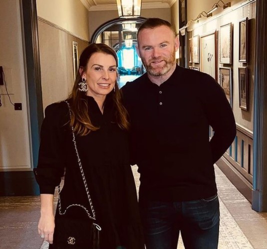 ウェインと妻のコリーンさん（画像は『Wayne Rooney　2021年5月19日付Instagram「Great couple of days」』のスクリーンショット）