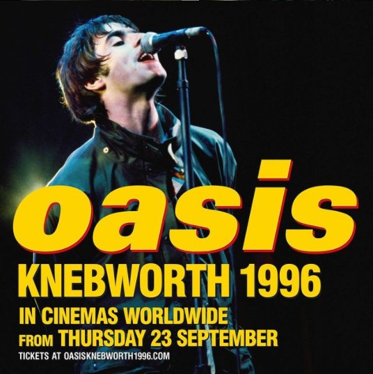 今月23日公開のドキュメンタリー映画『オアシス：ネブワース1996』（画像は『Liam Gallagher　2021年7月13日付Instagram「‘Oasis Knebworth 1996’.」』のスクリーンショット）