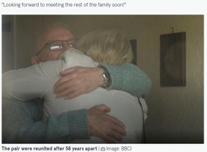 【海外発！Breaking News】「もう二度と会えないと思っていた」父と娘、58年ぶりに感動の再会（英）＜動画あり＞