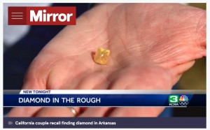【海外発！Breaking News】州立公園で330万円相当のダイヤモンドを発見　「地中ではなく地面に露出していることが多い」（米）