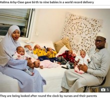 【海外発！Breaking News】モロッコで誕生した9つ子、全員が揃った写真初公開「マリへの帰国ももうすぐ」と両親