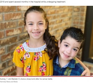 【海外発！Breaking News】2年前、5歳姉に背中をさすってもらった白血病の4歳男児　6歳で最後の化学療法を受けて通学も（米）