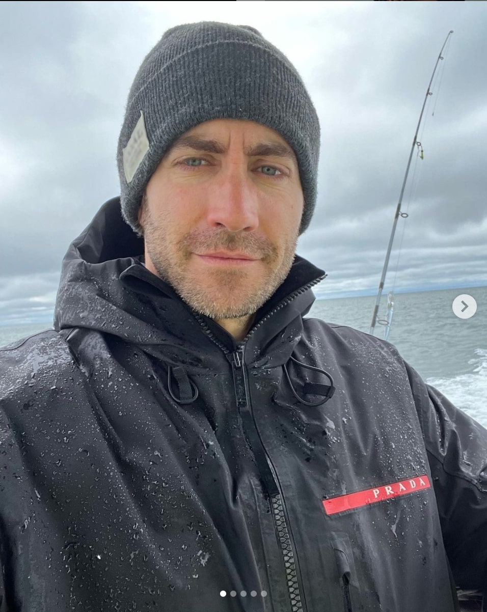 テイラーに破局理由を明かされた元恋人のジェイク・ギレンホール（画像は『Jake Gyllenhaal　2021年10月10日付Instagram「Out on the open ocean this weekend.」』のスクリーンショット）