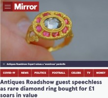 【海外発！Breaking News】150円で買った指輪、200年の歴史を持つ超レアものと判明（英）