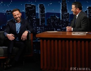 ジミー・キンメルの番組では批判に対して反論したベン・アフレック（画像は『Jimmy Kimmel Live　2021年12月15日付Instagram「BEN IS HERE.」』のスクリーンショット）