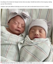 【海外発！Breaking News】15分差で生まれた双子　兄は2021年に、妹は2022年に誕生（米）