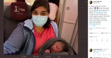【海外発！Breaking News】ナイル川の上空1万メートルを飛行中の機内で女児誕生　乗り合わせたカナダ人医師が立ち会う