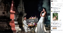 【海外発！Breaking News】「死」をテーマに結婚式の前撮り写真を墓地で撮影したカップル　「罰当たり！」と批判殺到（タイ）