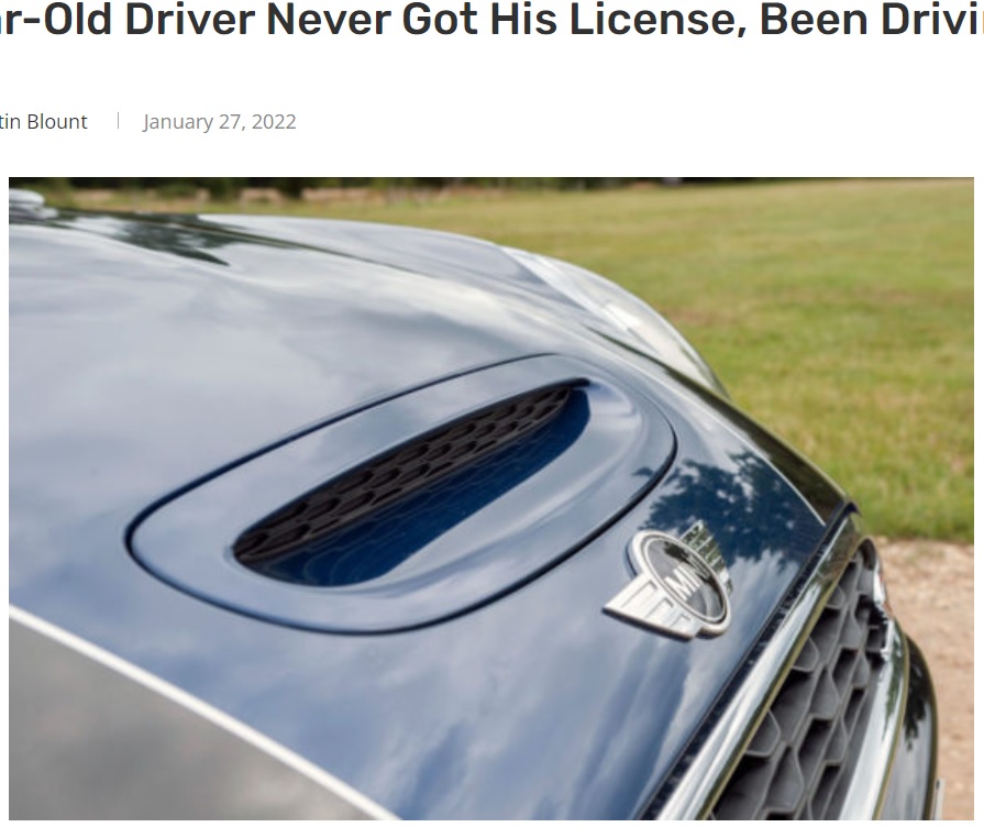 72年間無事故だったことに驚く声も（画像は『Outsider　2022年1月27日付「84-Year-Old Driver Never Got His License, Been Driving 72 Years」』のスクリーンショット）