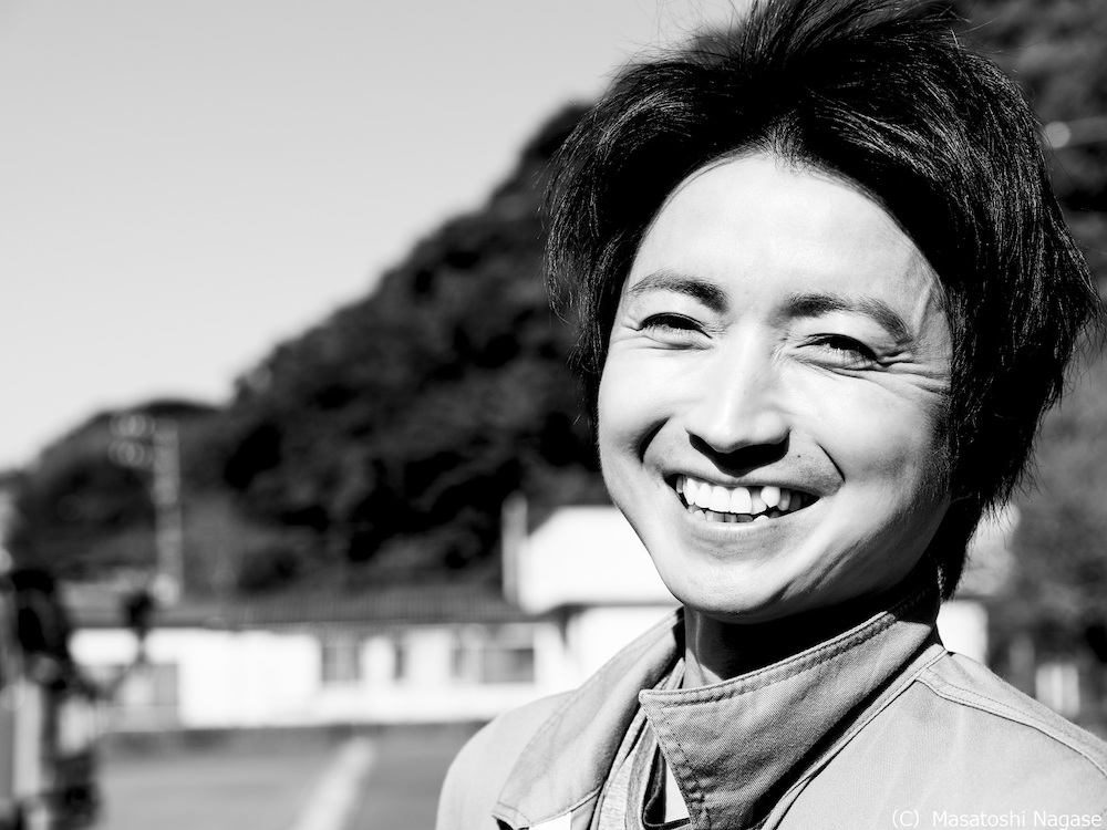 松山ケンイチも見たことがないという藤原竜也の笑顔を永瀬正敏が撮影　（C）Masatoshi Nagase