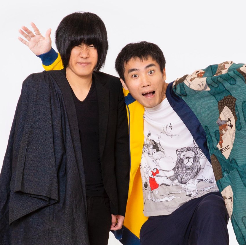 ランジャタイの伊藤幸司と国崎和也（画像は『ランジャタイ 伊藤幸司　2020年9月27日付Instagram「今日ツイキャス でトークライブします！」』のスクリーンショット）