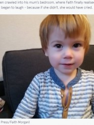 【海外発！Breaking News】ヒゲトリマーで頭を剃った2歳児、母は「丸刈りの運命？」と涙も「可愛くて憎めない」（英）