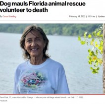 【海外発！Breaking News】動物保護に尽力の71歳女性、虐待の過去を持つ保護犬に襲われ死亡（米）