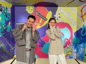 神田伯山と滝沢カレン（画像は『滝沢カレン/KAREN TAKIZAWA　2021年3月20日付Instagram「そして、こんばんは。今日は『伯山カレンの反省だ!!』」』のスクリーンショット）