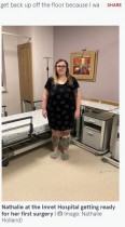 【海外発！Breaking News】体重137キロの女性、胃の切除手術により約65キロ減量に成功「今が一番、自分に自信がある」（英）