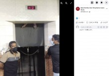 【海外発！Breaking News】男性の足が挟まったまま動き出したエレベーター　世間から「まるでホラーのよう」（マレーシア）＜動画あり＞　