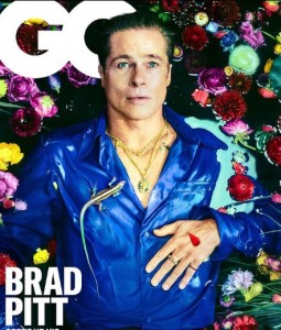 『GQ』誌の表紙を飾ったブラッド・ピット（画像は『GQ　2022年6月22日付Instagram「Presenting GQ’s August cover star: Brad Pitt.」』のスクリーンショット）
