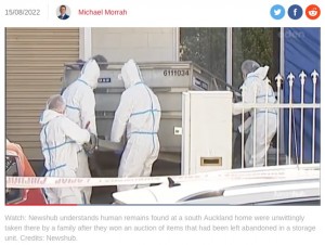 【海外発！Breaking News】オークションで落札したスーツケースの中に複数の遺体、驚愕した家族が警察に通報（ニュージーランド）