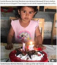 【海外発！Breaking News】3歳女児の葬儀中、棺桶をのぞいた祖母「目が動いている！」と仰天（メキシコ）