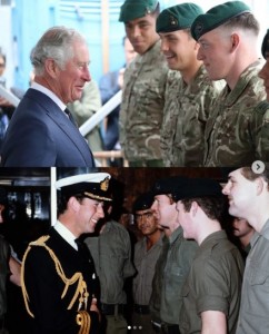 チャールズ皇太子の頃から英国海軍に入隊（画像は『The Royal Family　2022年10月28日付Instagram「Today as the ＠RoyalMarines celebrate their 358th birthday The King has become their new Captain General.」』のスクリーンショット）