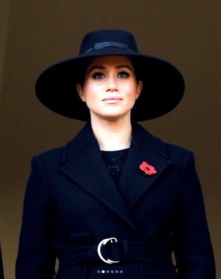 表紙モデルを務めた『Vanity Fair』誌に激怒していたメーガン妃（画像は『The Duke and Duchess of Sussex　2019年11月10日付Instagram「Today, The Duke and Duchess of Sussex joined Her Majesty The Queen and members of ＠TheRoyalFamily」』のスクリーンショット）