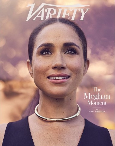 『Variety』の表紙を飾ったメーガン妃（画像は『Variety　2022年10月19日付Instagram「Meghan, Duchess of Sussex」』のスクリーンショット）