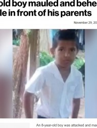 【海外発！Breaking News】ワニの腹部から子供の遺体の一部、両親の目の前で襲われた8歳男児か（コスタリカ）