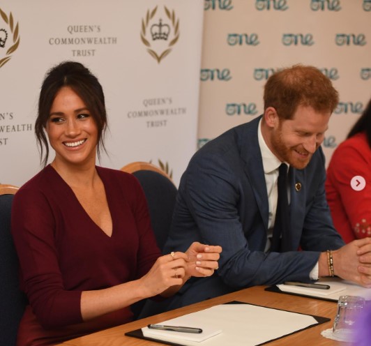 メーガン妃、過去に英国籍取得の試験勉強をしたと告白（画像は『The Royal Family　2019年10月25日付Instagram「Today at Windsor Castle:」』のスクリーンショット）