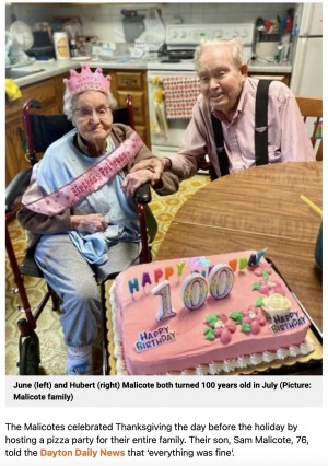 【海外発！Breaking News】79年間連れ添った100歳の夫婦　手をつないだまま数時間差で旅立つ（米）