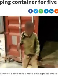 【海外発！Breaking News】輸送コンテナで遊んでいた14歳少年、6日間閉じ込められて他国で発見（バングラデシュ）＜動画あり＞