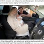 【海外発！Breaking News】「停車しなさい！」の指示を無視、時速140キロで走る車の助手席で出産した女性（英）