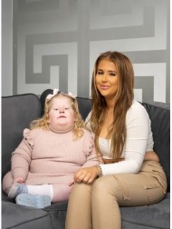 【海外発！Breaking News】「常に空腹」5歳で体重44キロ超え　娘の遺伝子疾患に苦悩する母親（英）