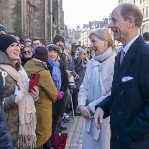 エディンバラ公爵夫妻としてエディンバラを初訪問（画像は『The Royal Family　2023年3月10日付Instagram「The new Duke and Duchess of Edinburgh have attended a reception at the City Chambers」』のスクリーンショット）