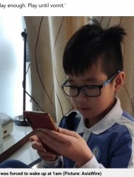 【海外発！Breaking News】一睡もせずにゲームし続ける罰を受けた11歳少年　17時間後に涙を流して謝罪（中国）