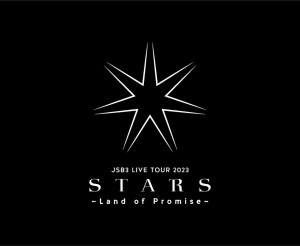 『三代目 J SOUL BROTHERS LIVE TOUR 2023 “STARS” ～Land of Promise～』ツアーロゴ