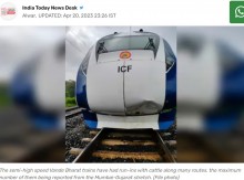 【海外発！Breaking News】準高速列車が牛と衝突、30m飛ばされた牛の直撃を受けた82歳男性が死亡（印）