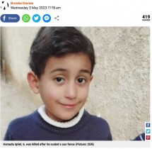 【海外発！Breaking News】動物園の防護柵を越えて檻に近づいた6歳男児、ライオンに襲われて死亡（パレスチナ）＜動画あり＞