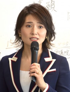 5月31日発売の著書『もしも日本から政治家がいなくなったら』のマスコミ向けイベントでトークする金子恵美