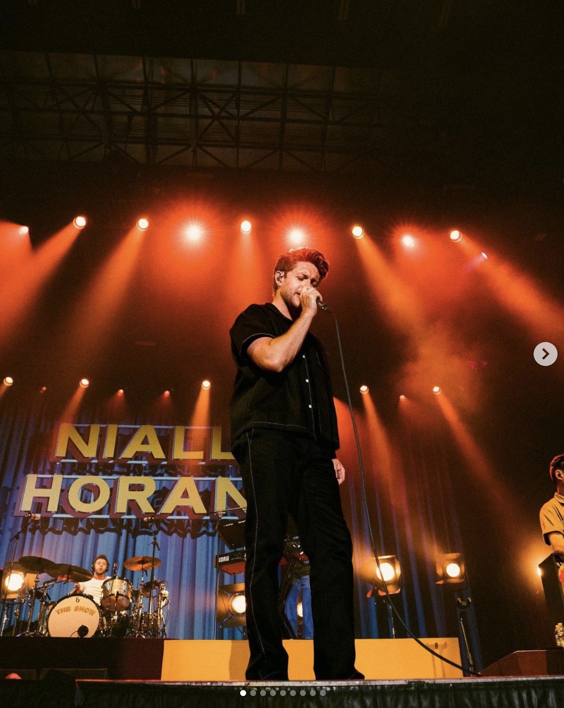 1Dが活動休止中も主にシンガーとして活動するナイル・ホーラン。6月9日にはニューアルバム『The Show』をリリースする（画像は『Niall Horan　2023年5月28日付Instagram「BOSTON thank you for an incredible night .」』のスクリーンショット）