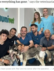 【海外発！Breaking News】腫瘍で顔が2倍になり「安楽死を」と言われた犬、飼い主の訴えで救われる（スペイン）＜動画あり＞
